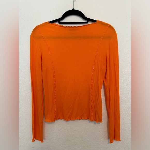 & Other Stories Orange Top NWOT - Picture 2 of 6